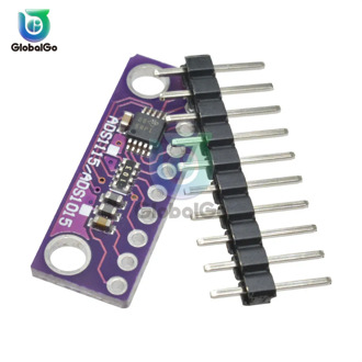 I2C ADS1015 16 Bit ADC Module with Programmable Gain Amplifier 2V to 5V Analog To Digital Converter Development Board