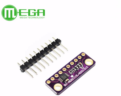 I2C ADS1115 ADS1015 16 Bit ADC 4 channel Module with Programmable Gain Amplifier 2.0V to 5.5V