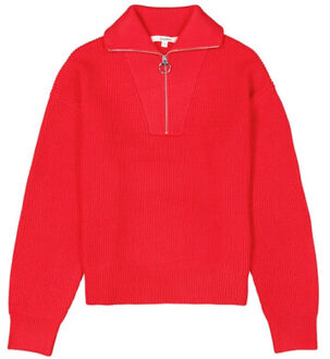 i50242 ladies pullover Rood
