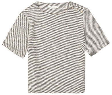 i50260 ladies t-shirt ss Zwart