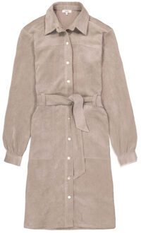 i50281 ladies dress Taupe - S