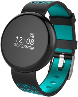 I8 0.66 Inch Ronde Screen Outdoor Smartwatch Bloed Zuurstof Druk Hartslagmeter Fitness Tracker Smart Horloge