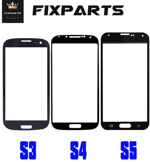 i9300 For SAMSUNG Galaxy S3 S4 S5 Mini Touch Panel Cover Front Outer Glass Lens Replace For SAMSUNG S5 Front Screen Lens i9505