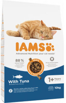 Iams Adult kattenvoer met tonijn 2 x 10 kg