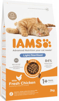 Iams Cat Adult sterilised - Kip - 3 kg