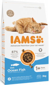 Iams Cat Adult - Vis & Kip - Kattenvoer - 10 kg