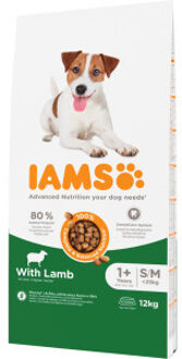 Iams Dog Adult Small - Medium Lam 12 kg