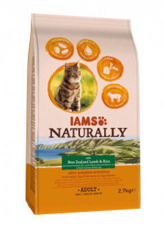 Iams Naturally Cat Adult Lam&Rijst 2.7 kg