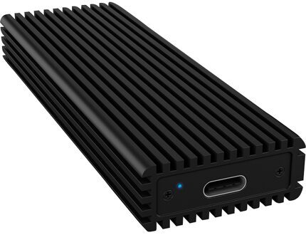 IB-1816M-C31 behuizing voor opslagstations M.2 SDD-behuizing Zwart