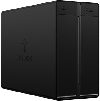 IB-RD3662-C31 behuizing voor opslagstations 3.5'' HDD-behuizing Zwart