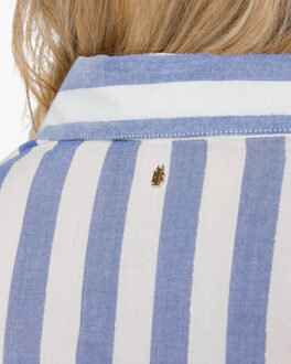 Ibana Blouse lange mouw 302620028 thalita Blauw - 38