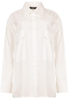 Ibana Oversized blouse Tri  wit - 34,
