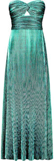 Ibana Strapless maxi-jurk met lurex Frederique  groen - XS,L,