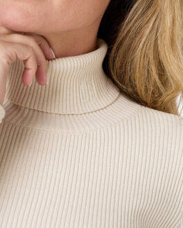 Ibana Top lange mouw 302550090 tamora Ecru - S