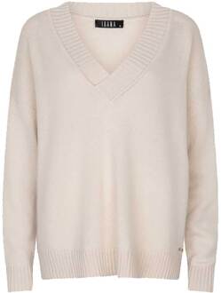 Ibana Zachte kasjmier mix trui Kellen  naturel - XS,S,M,L,