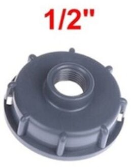 Ibc Tank Fittingen S60X6 Grof Schroefdraad Cap 1/2 "" 3/4 "" 1 "" Adapter Connector Bruin