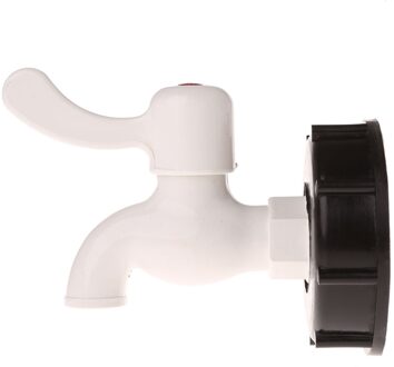IBC Tote Tank Food Grade Afvoer Adapter 2.36 "Grof Discussie Aan 3/4" Tuinslang Kraan Valve