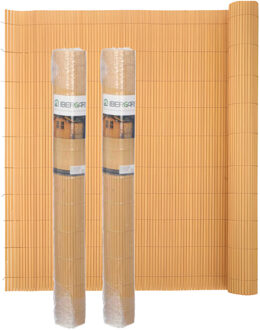 IBERGARDEN Iber Garden schutting / scheidingswand - 2x - Bamboe - 100 x 300 cm - naturel