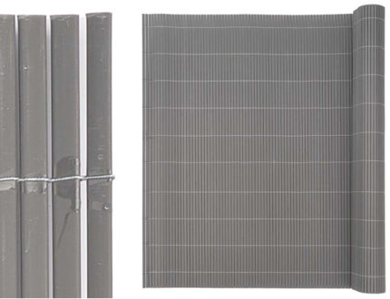IBERGARDEN Iber Garden tuin schutting / scheidingswand - Bamboe - 100 x 300 cm - grijs