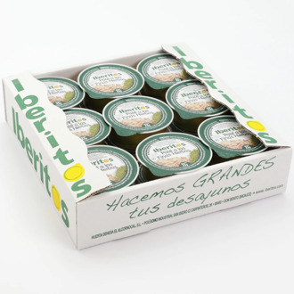 IBERITOS-box 12 trays Pate a fine HERBS with 18 monodose x 23g fine HERBS