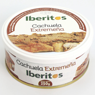 IBERITOS - Cachuela Extremeña in cans 250 G - 250 G CACHUELA spreadable