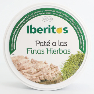 IBERITOS-canned Pate a fine HERBS-250g-thin HERBS cans