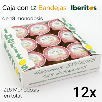 IBERITOS-Cash Box 12 trays chicken soup cream 18 pod 23g-Cash Box 12 trays 18x23g chicken soup cream