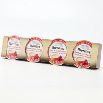 IBERITOS - Pack 4 de Verote-soup cream from torte cast with peppers's Piquillo - Packs 4 units VEROTE