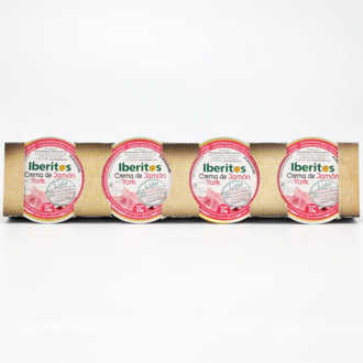 IBERITOS -PACK 4x23g-Ham York Light-YORK's soup cream LIGHT