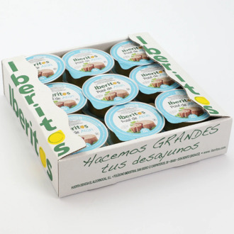 IBERITOS-Pate de Atun tray with 18 pod 23g - Pate de Atun