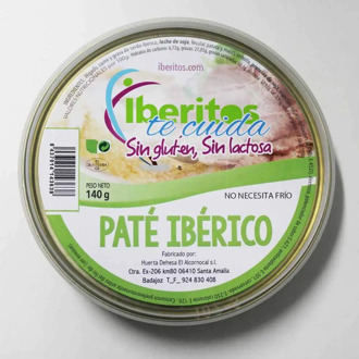 Iberitos - Pate Iberico lactose--10 pack x 140 gr - Total: 1400 gr