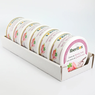 IBERITOS-tray 6 units from York with cheese soup cream from Ham cast in cans 250g - YORK-QUESO