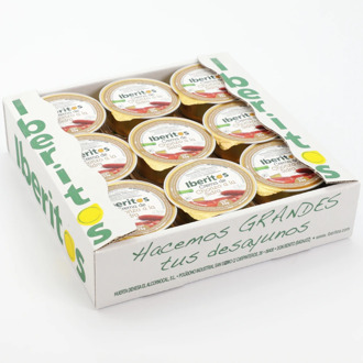 IBERITOS-trays 18 soup cream sausage machine a Cyder 23g-tray 18x23g sausage