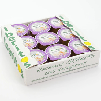 IBERITOS-turkey soup cream trays 18x23g monodose-turkey soup cream butter