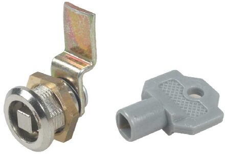 Ibfm 152 + 152A Lock Cilinder L. Mm. 13- D. Mm. 14 Vierkante Sleutel Voor Mailboxen