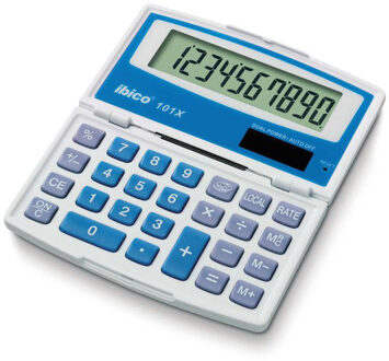 Ibico 101X Pocket Basisrekenmachine calculator