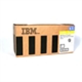IBM Toner 75P4058 HC return geel