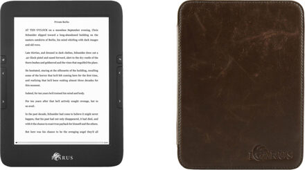Icarus Illumina 6" e-reader E654BK bundel eReader