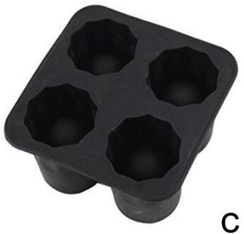 Ice Cube Tray Mold Maakt Shot Bril Ice Mold Zomer Mold Ice Tool Shot Glas Ijs Drinken Gereedschap keuken Lade F0P8 rood