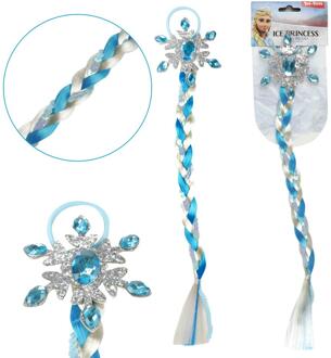 Ice Haarvlecht aan Elastiek Multikleur