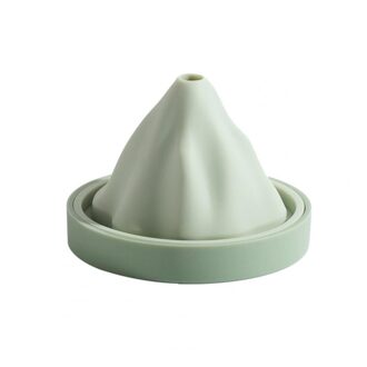 Ice Making Mold Huishoudelijke Verhoogde Pp Sneeuw Berg Siliconen Creatieve Diy Ice Maker Voor Home Office Ice Cube Mold groen