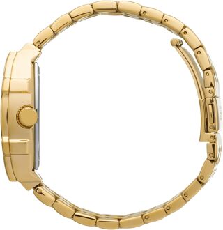 Ice-Watch Ice Watch Ice Boliday - Black - Full Steel Shiny Dames Horloge Goudkleurig 024970