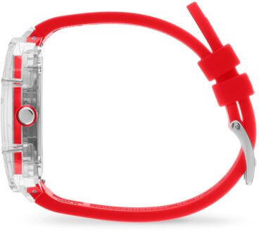 Ice-Watch Ice Watch Ice Boliday - Clear Red Skel Unisex Horloge Rood 024288 - One Size