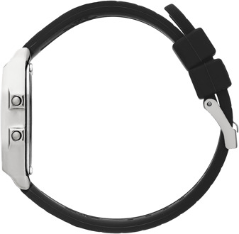 Ice-Watch Ice Watch Ice Digit Retro - Black Silver Dames Horloge Zwart 022063 - One Size