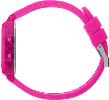 Ice-Watch Ice Watch Ice Digit Retro - Neon Roze - Transparante Meisjes Pink Horloge 022887
