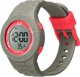 Ice-Watch Ice Watch Ice Digit - Stofgrijs Kinderhorloge 021623