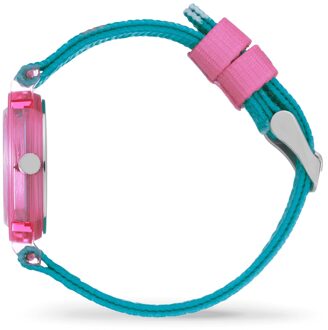 Ice-Watch Ice Watch Ice Learning - Pink Flowers Meisjes Horloge Groen 024497 Turquoise