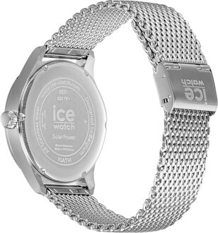 Ice-Watch Ice Watch Ice Steel - Silver Dark Blue Heren Horloge Zilverkleurig 024748