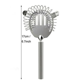 Ice Zeef Filter Bar Zeven Cocktail Zeef Gepolijst Roestvrij Staal Wijn Barman Tool Strainer 1