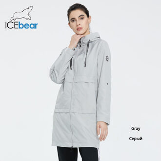 Icebear Vrouwen Lente Windjack Vrouwen Jas Stijlvolle Casual Vrouwen Kleding Met Kap GWF20005I 50